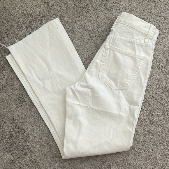 SLVRLAKE Cropped Flare Wide Leg Jeans Size 23 NEW - Picture 5 of 8